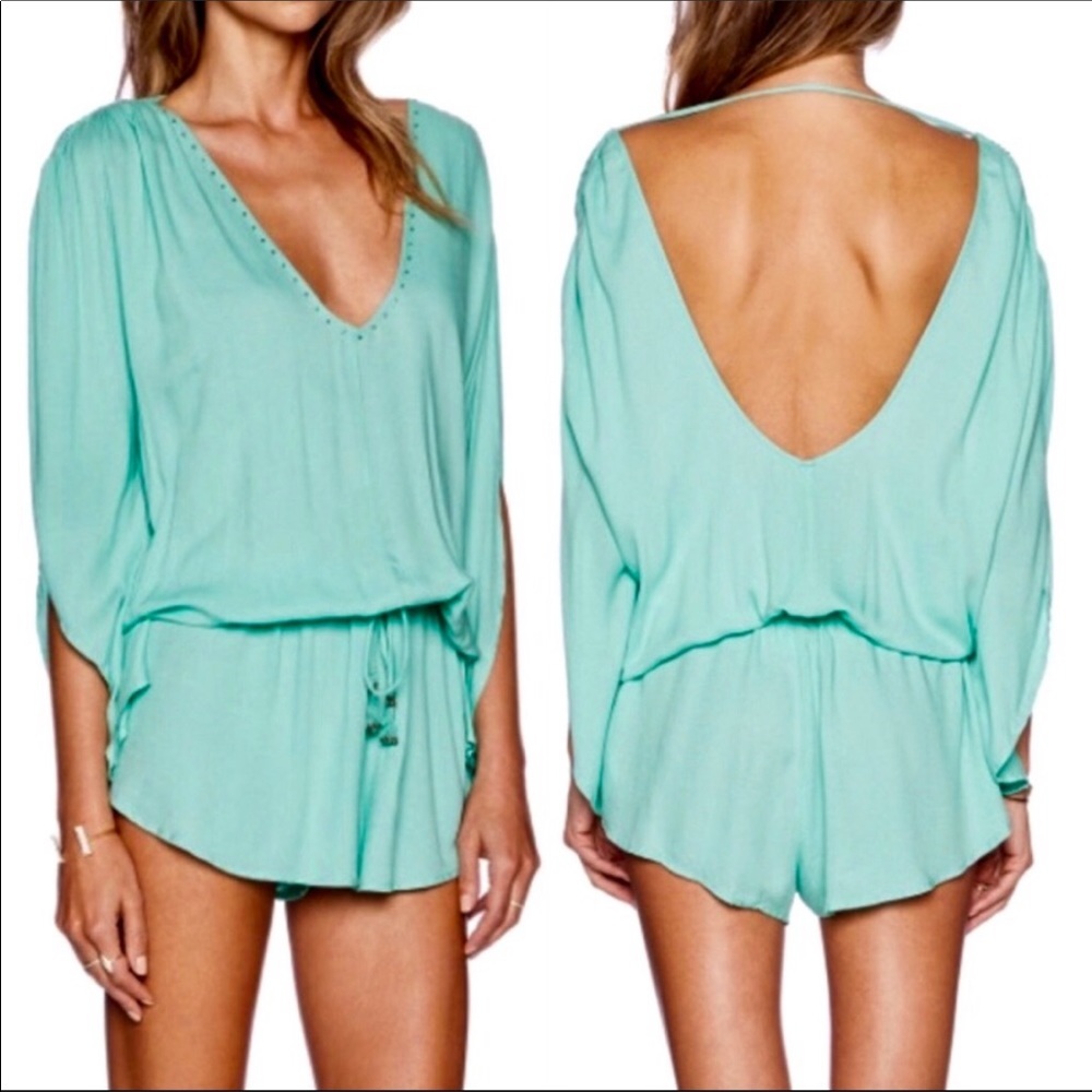 Seafolly Mint Romper Swim Coverup